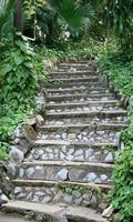 escaliers en pierre naturelle photo