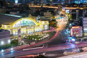 La gare de Hua Lamphong à Bangkok