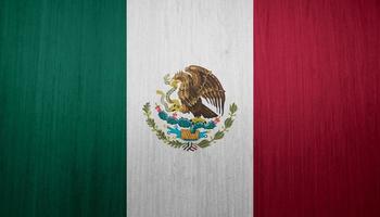 texture du drapeau mexicain en arrière-plan photo