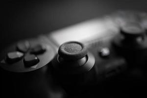 manette de jeu en gros plan photo