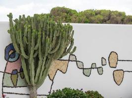 lanazraote île dans Espagne photo