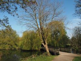 Lac dans le allemand pays de munster photo