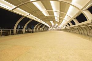 Passerelle vers le stade de singapour photo