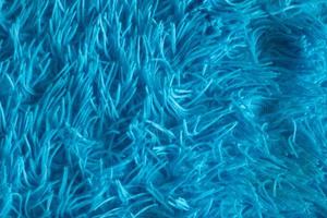 brillant bleu la laine Contexte. toison texture photo