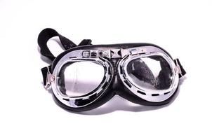 noir motard des lunettes de protection photo