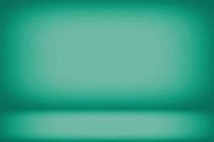 abstrait pente aigue-marine moyenne vert Couleur studio Contexte avec grain, adapté pour toile de fond. photo