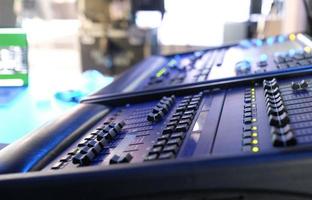 équipement coulisses dans une la télé studio photo