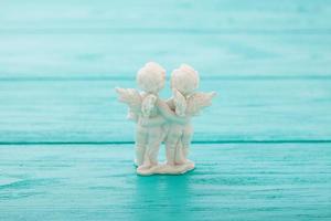 figurines de peu anges, la Saint-Valentin journée concept photo