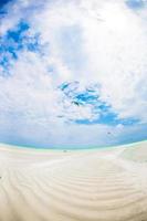 vue panoramique sur la plage photo