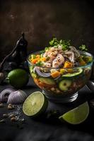 Ceviche haute qualité images vitrine cette bien-aimée traditionnel plat dans tout ses gloire, de classique rue nourriture à gourmet modes. parfait pour livres de cuisine, nourriture les blogs, menu photo