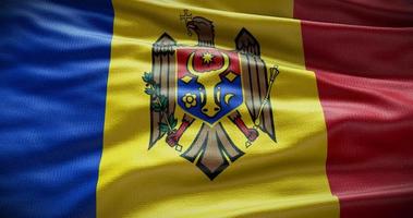 Moldavie nationale drapeau Contexte illustration. symbole de pays photo