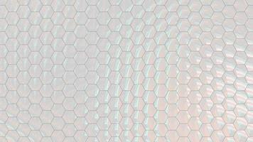 géométrique coloré hexagone échelle abstrait verre brouiller Contexte fond d'écran photo