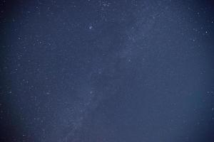 voie lactée dans un ciel étoilé photo