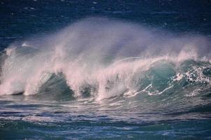 vagues dans le océan photo