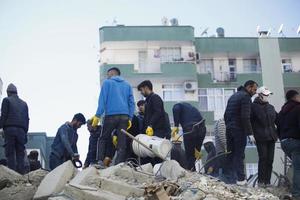 Adana, Turquie- février 6ème, 2023, dinde tremblement de terre photo