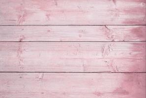 en bois horizontal planches peint rose. rose en bois Contexte photo