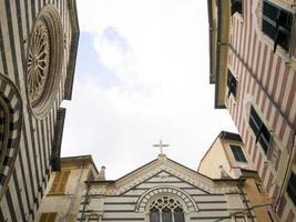 église de monterosso cinque terre pittoresque village photo