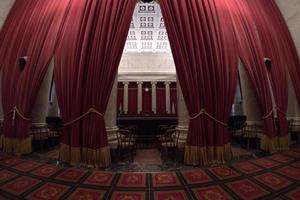 Washington, États-Unis - 24 juin 2016 salle de décision de l'intérieur de l'édifice de la Cour suprême à Washington photo