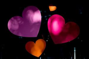 verre, saint-valentin, coeur, amoureux, symbole photo