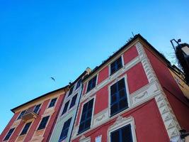 portofino village pittoresque italie bâtiments colorés maisons peintes photo