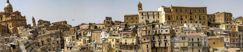 piazza armerina sicile paysage urbain photo
