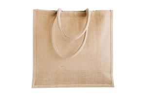 5063 beige sac isolé sur une transparent Contexte photo