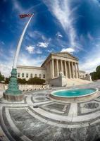 bâtiment de la cour suprême à washington dc détail photo