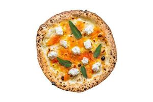 3377 napolitain Pizza isolé sur une transparent Contexte photo