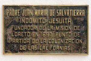 Juan maria de salvatierra jésuite père statue photo