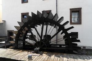 roue de moulin à prague photo