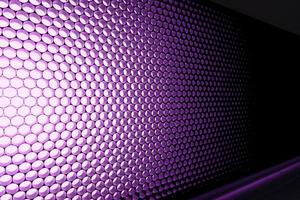 panneau d'éclairage led violet photo