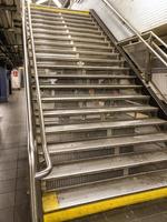 escaliers du métro de New York