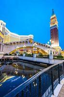 les hôtels et casinos vénitiens et autres de la ville de macao