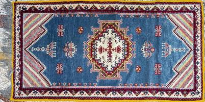 tapis persan vieux antique vintage photo