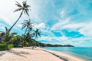 belle plage tropicale photo