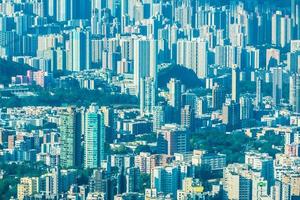paysage urbain de hong kong photo