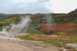 Islande d'or cirlce geysir photo