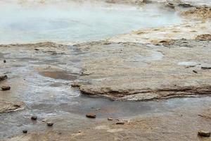 Islande haukadalur geysir paysage photo