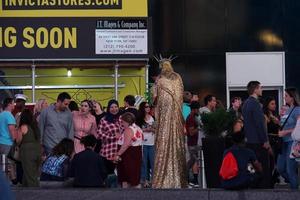 New York, États-Unis - 25 mai 2018 - Times Square plein de monde photo