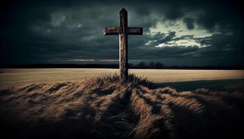 bien vendredi, cendre Mercredi, croix, Dieu, Jésus, photo