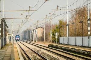 vue de le train des pistes photo