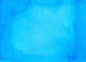 aquarelle Profond bleu liquide Contexte texture main peint. aquarelle turquoise abstrait toile de fond. photo