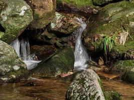 tout saints cascade dans Allemagne, printemps temps, ensoleillé temps photo