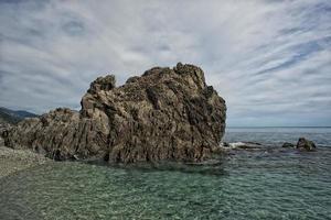 cinque terre plage paysage mer vue photo