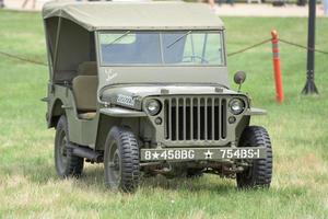 ancien Etats-Unis armée jeep de monde guerre photo