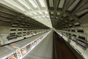 Washington métro plafond géométrique composition photo