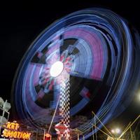 luna park fond de lumières mobiles photo