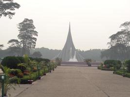 nationale des martyrs Mémorial de Bangladesh. connaître comme sriti shoudho.dhaka bangladesh photo