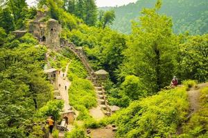 touristique visite explorer tourisme rudkhan Château dans Nord est J'ai couru - populaire célèbre tourisme destination dans Perse photo