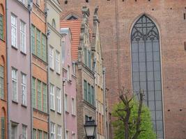 le ville de gdansk dans Pologne photo